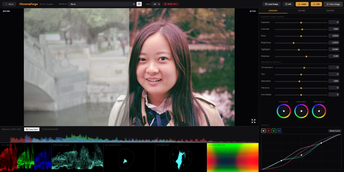 ChromaForge Interface